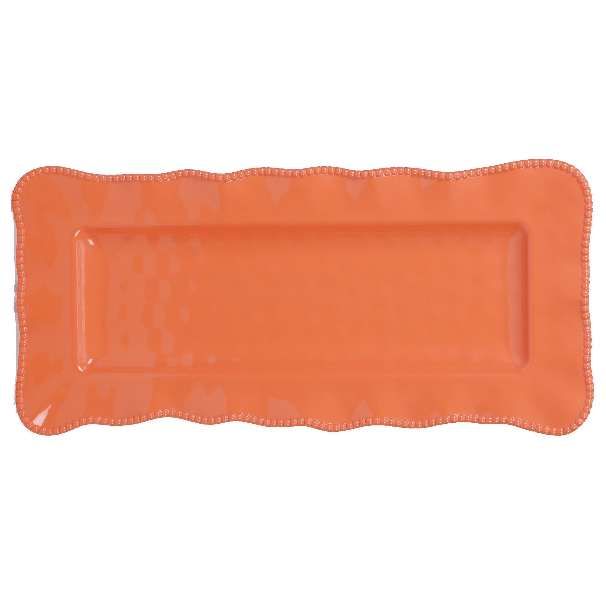 Bandeja rectangular perlette