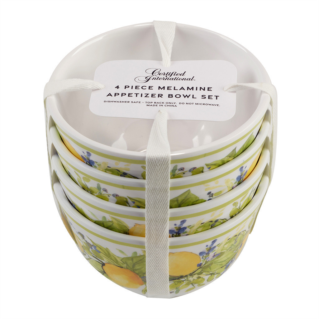 Set de 4 bowls lemon zest