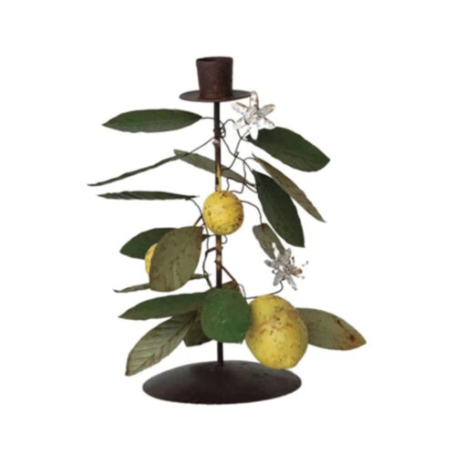 Candelabro de Vintage Lemon 8"