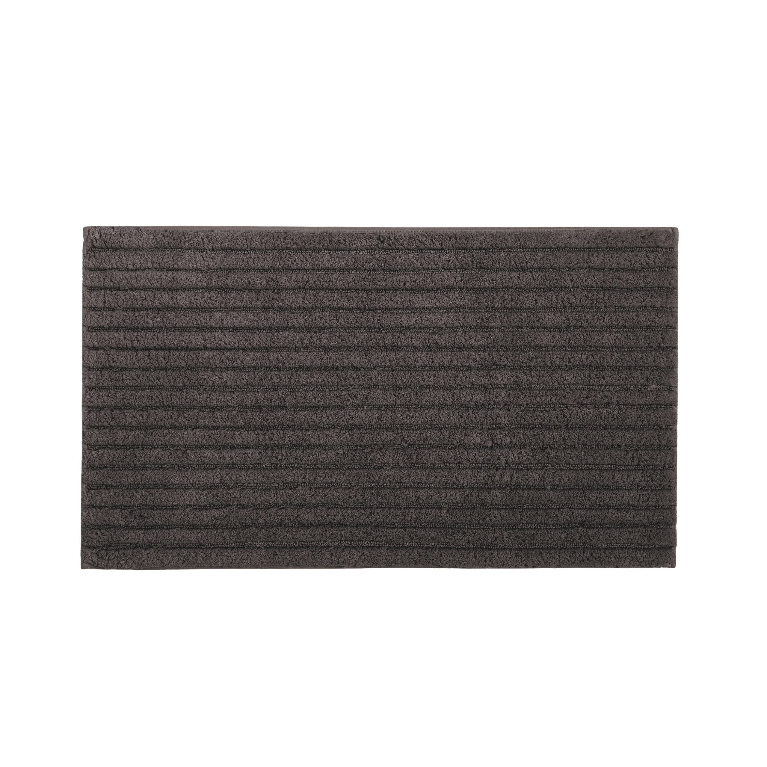 Alfombra de baño ribbon color carbon 50×80