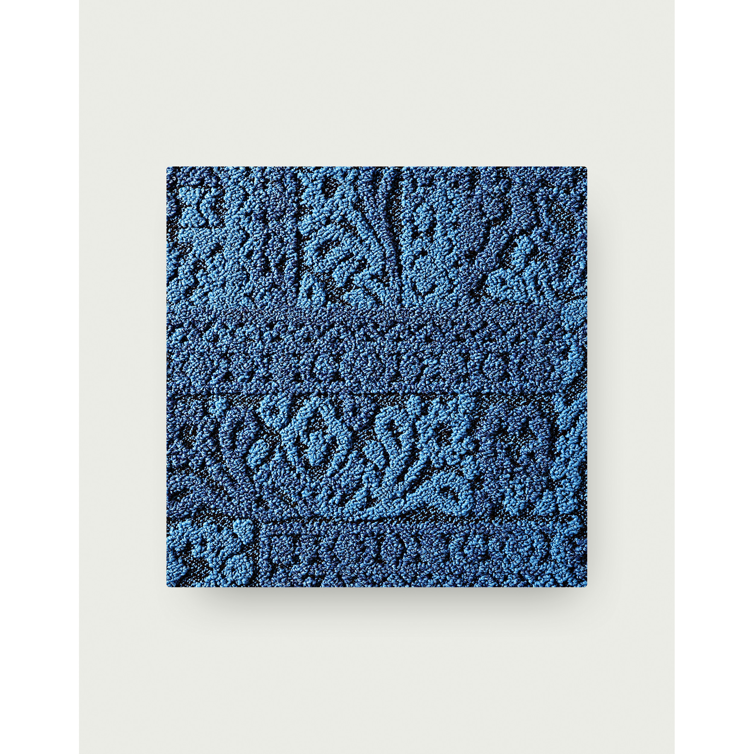 Pieza chenille charade – azure
