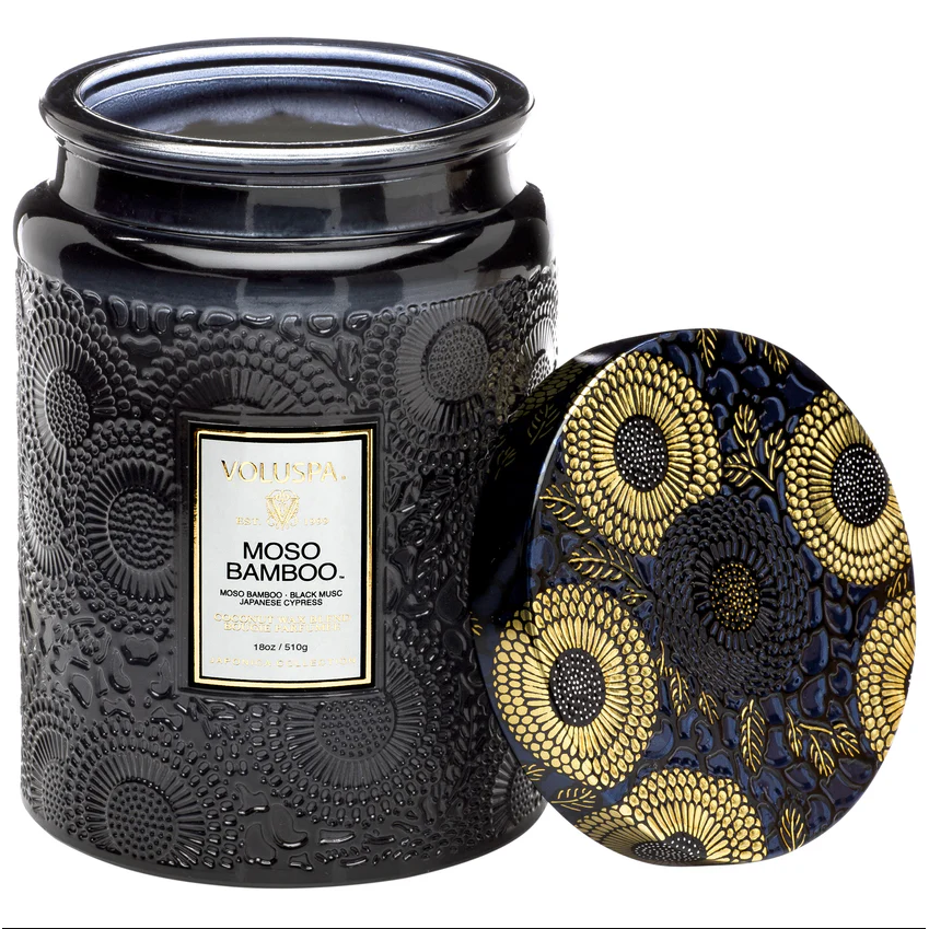 Moso bamboo 18oz large jar (100 hrs)