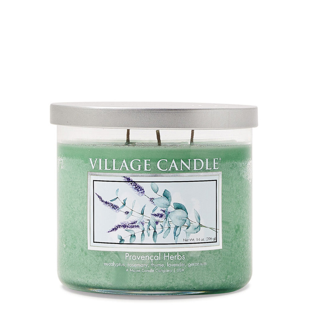 Candela aromatica hierbas provenzales