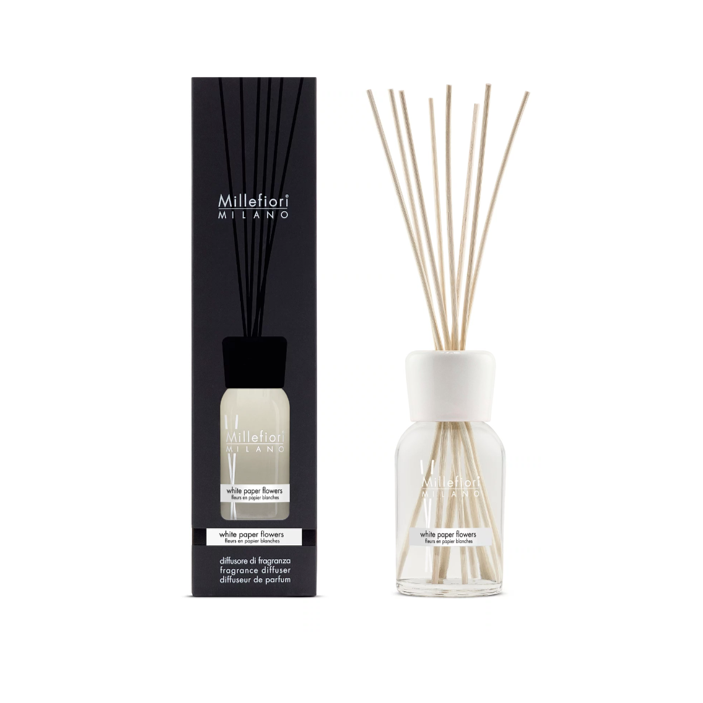 Difusor ambiental 100ml white paper flowers