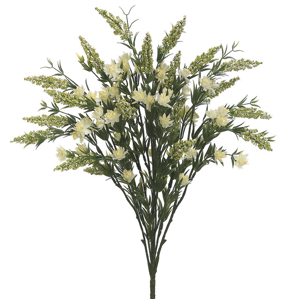 Ramo de flores Cosmo blanco 24″