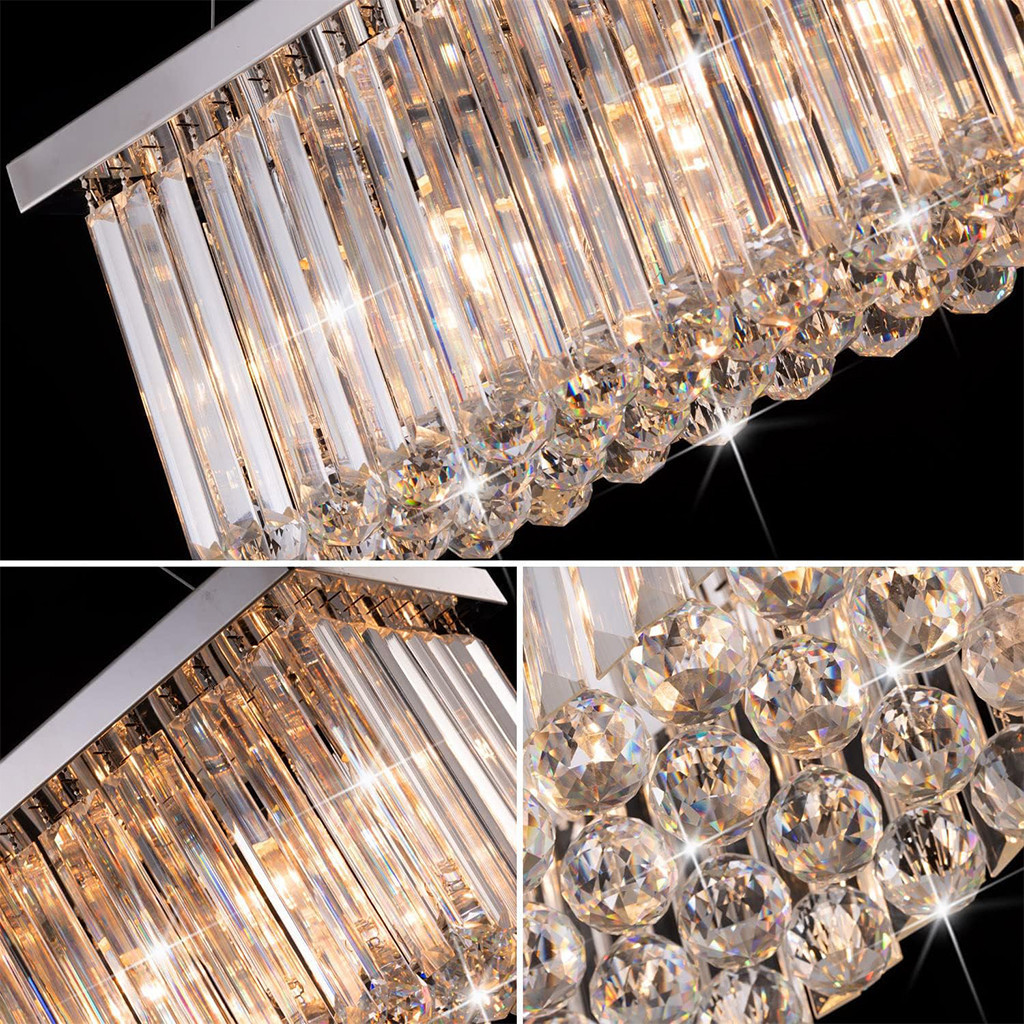 Candelabro Rectangular Contemporaneo