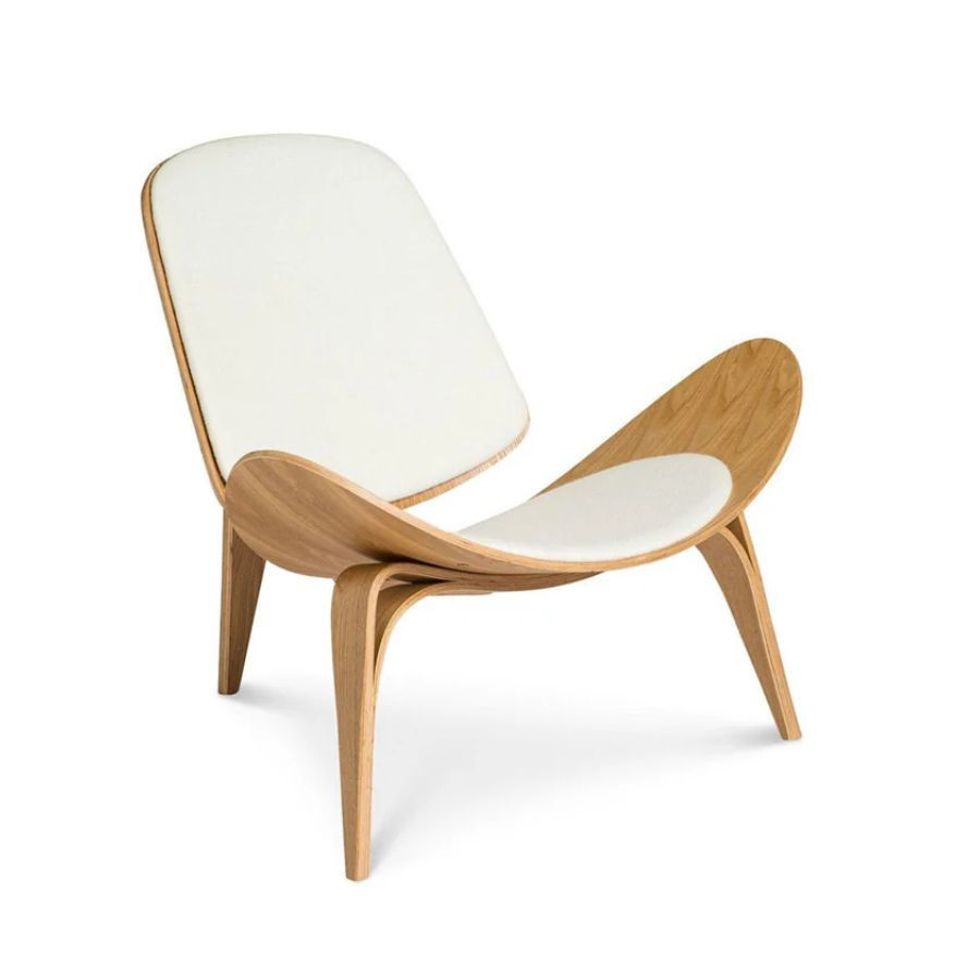 Sillón trípode blanco