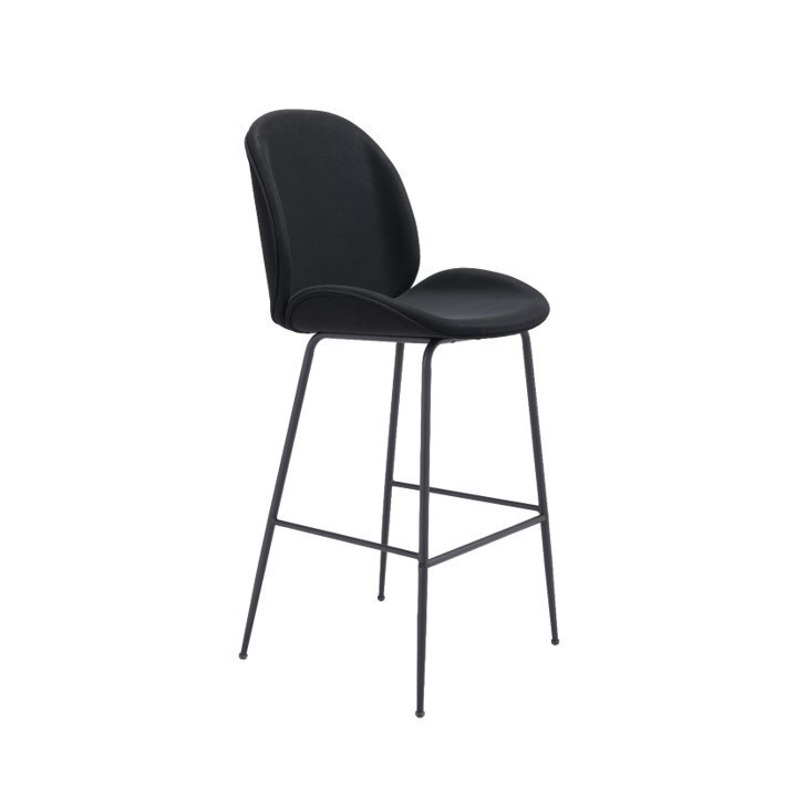 Barstool miles negro 21x24x47″