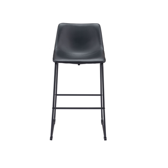Barstool smart negro 19.7 x 21.3 x 39.4″