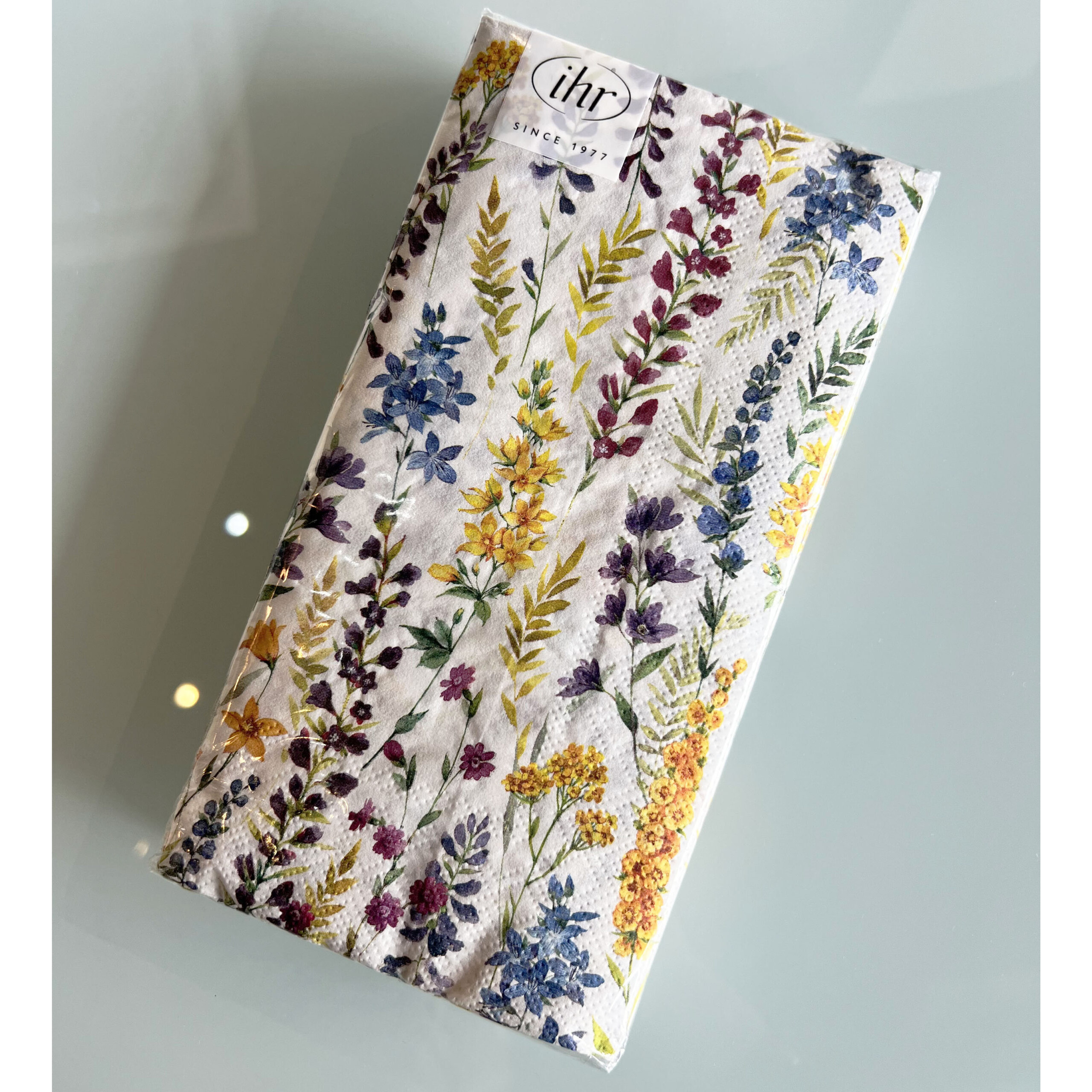 Paquete de 16 servilletas de papel 8.5 x 4.5″ diseño de ramas de flores