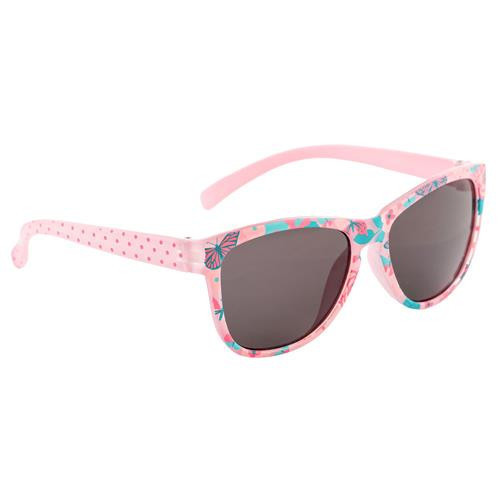 Lentes de sol diseño de mariposas color rosado