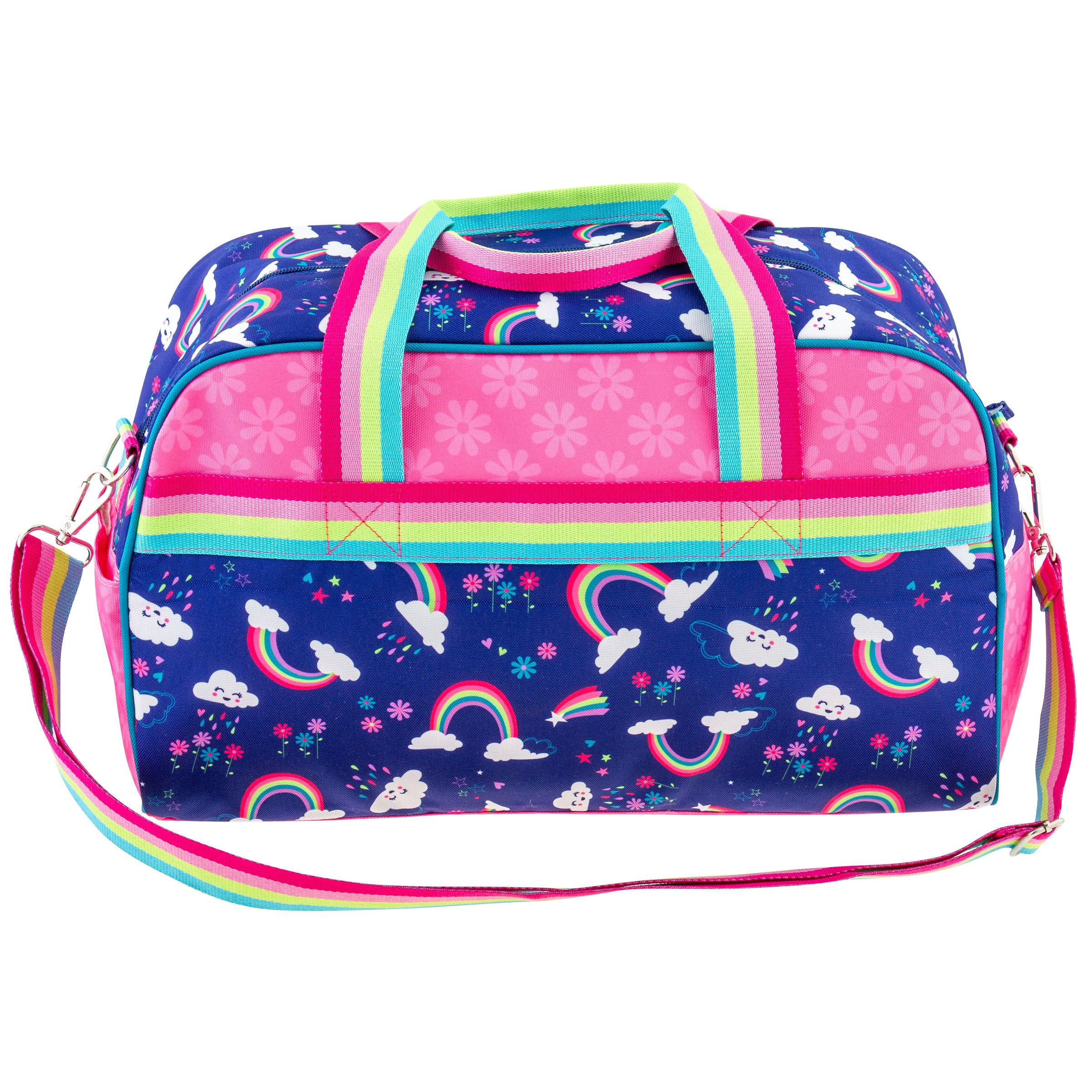 Maletin para viaje con diseno de  arcoiris 16 x 9 x 8″