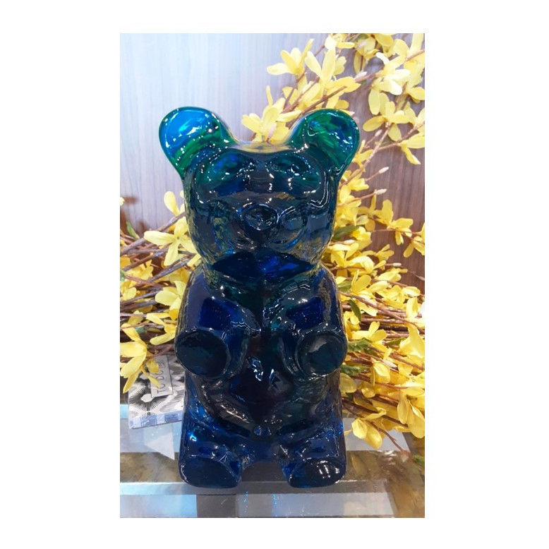 Adorno Jumbo Oso Gummy Azul