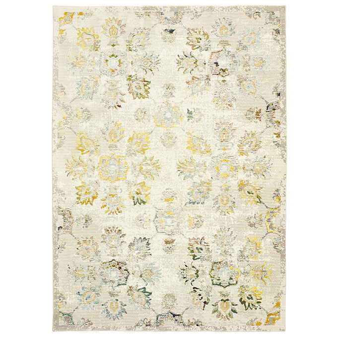 Alfombra gala color wheat multi en polipropileno 2.7 x 3.6 mts