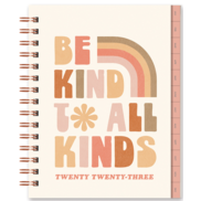 Planificador 20223 con frase be kind to all kinds