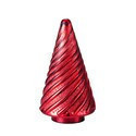 Arbol de navidad decorativo rojo 10"