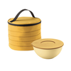 Bolso termico circular c/recipiente hermitco handy
