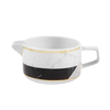 Lechera de porcelana carrara