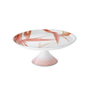 Plato pastelero grande de porcelana fiji