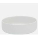 Bowl para ensalada medium 21 cm de porcelana silkroad white