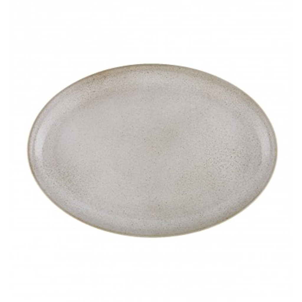Fuente ovalada 40 coleccion Imperfect White