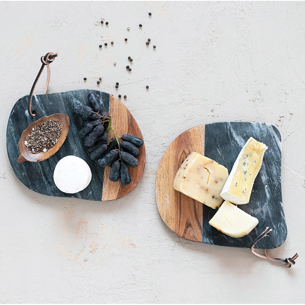 Tabla para cortar queso forma organica