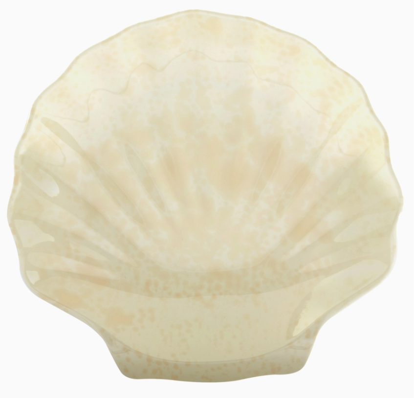 Set de 4 Platos Para Postre Con Forma de Concha 3D Sea Life