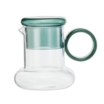 Jarra de Vidrio con Vaso