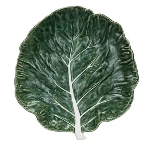 Plato Cabbage de Ceramica 3D
