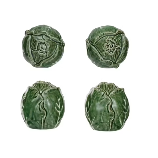 Set de Salero y Pimentero Cabbage