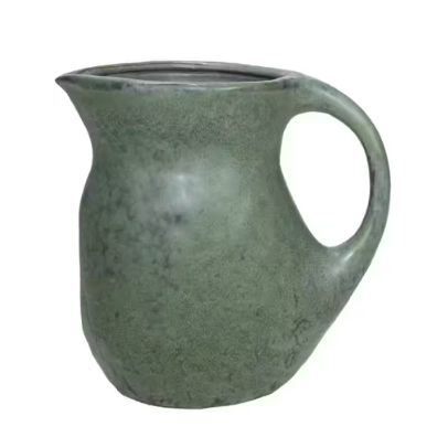 Jarra de Ceramica Color Verde