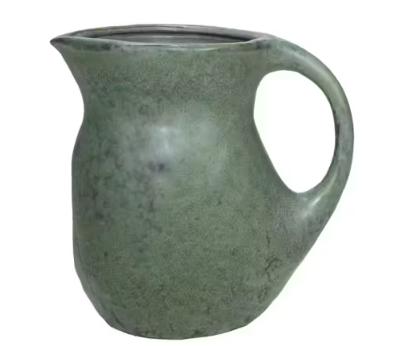 Jarra de Ceramica Color Verde