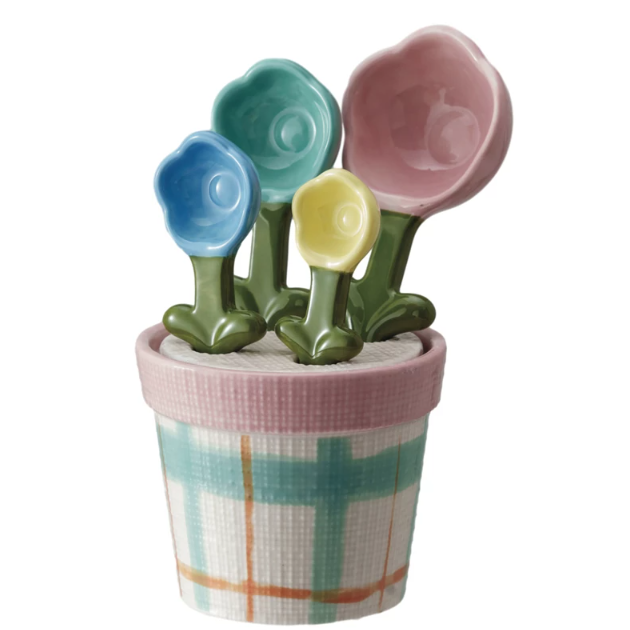 Set de Cucharas Medidoras Floral