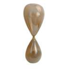Reloj de arena galene gris