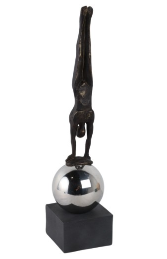 Escultura Augustolo, Bronce