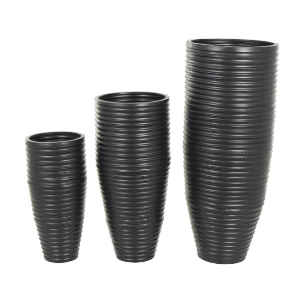 Jarrón de Piso de Metal 35"