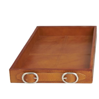 Bandeja de Cuero 21"
