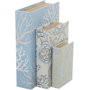 Libro Decorativo Sea Life 6"