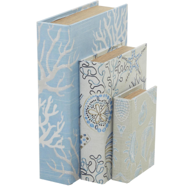 Libro Decorativo Sea Life 6″