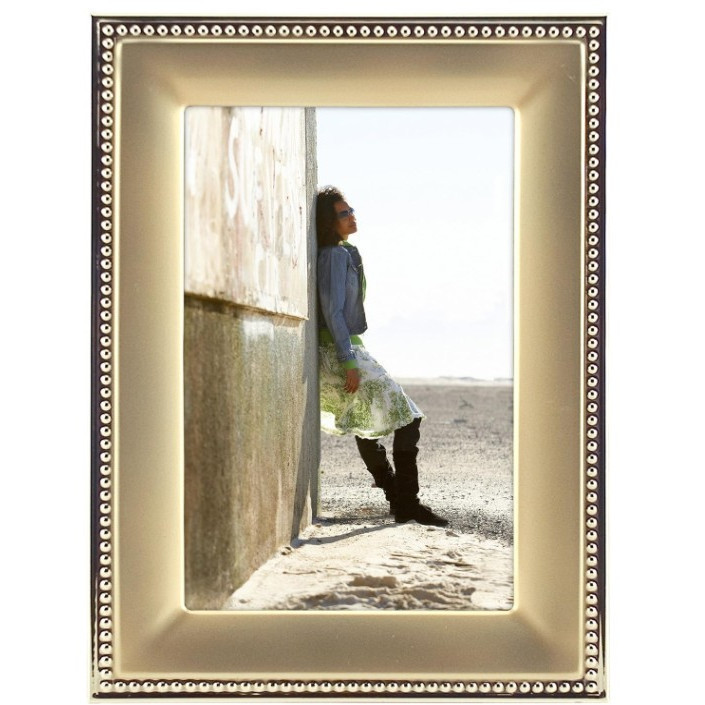 Marco Dorado con Cuentas 8 x 10