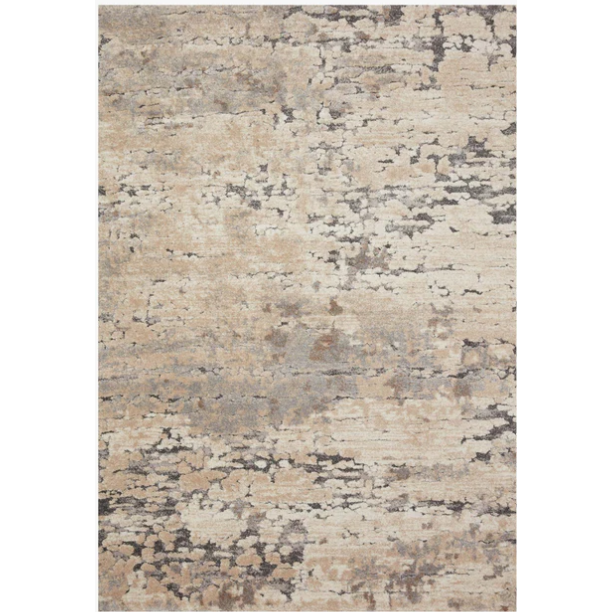 Alfombra de Area Theory Taupe/Gris, 2.10 x 3 m