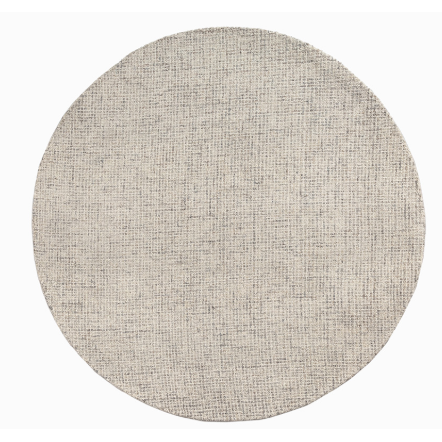 Alfombra Redonda Criss Cross, Ivory