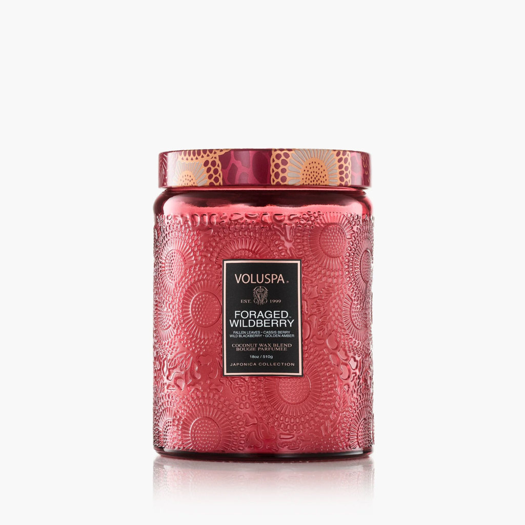 Vela Foraged Wildberry 18 onz 100 horas Vela Foraged Wildberry 18 onz 100 horas