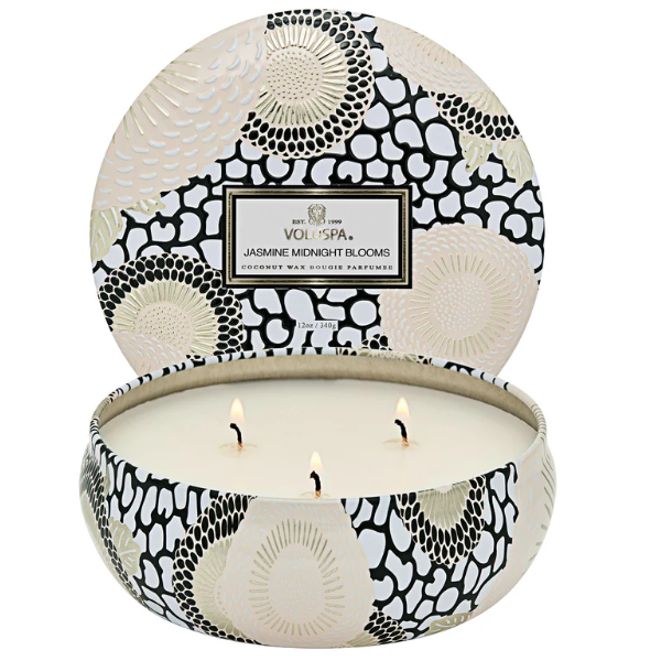 Jasmine Midnight Blooms 3W Tin (40 hrs)