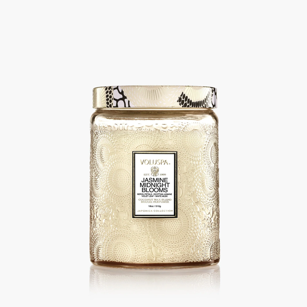 Jasmine Midnight Blooms 18oz Large Jar (100 hrs)