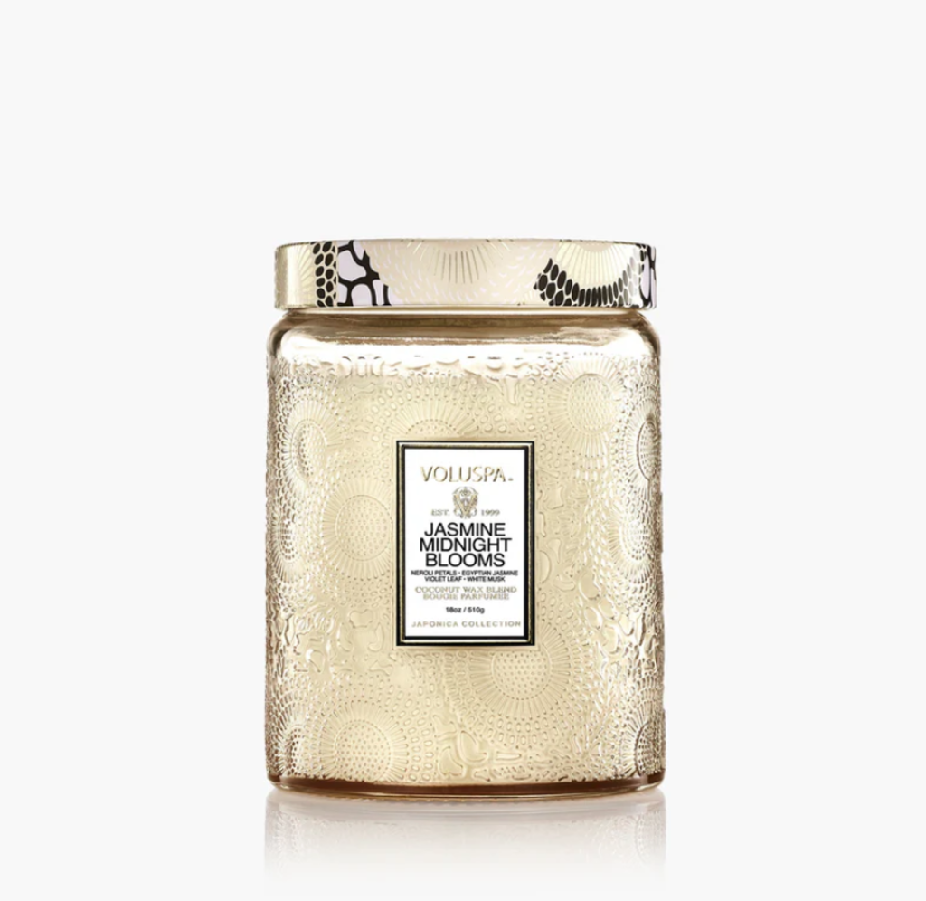 Jasmine Midnight Blooms 18oz Large Jar (100 hrs)