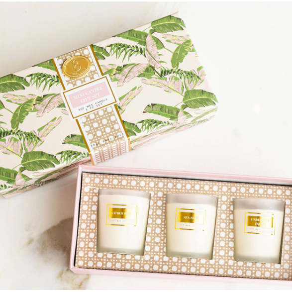 Set de Velas – Under the Palms