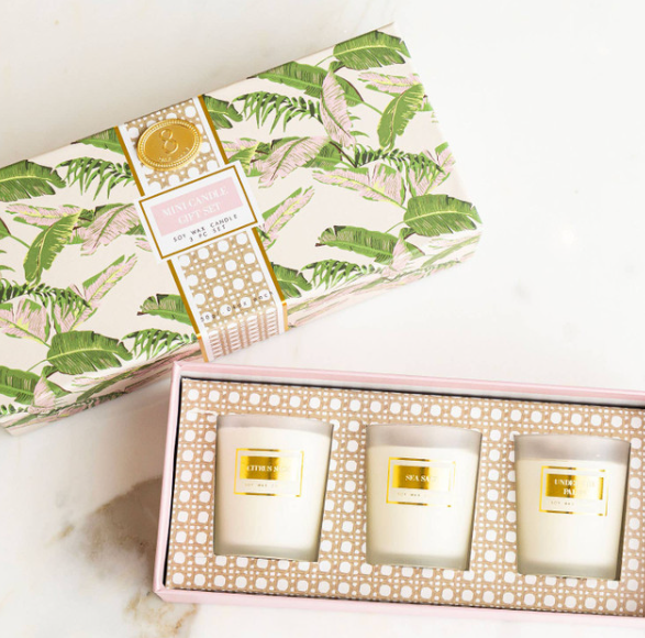Set de Velas – Under the Palms