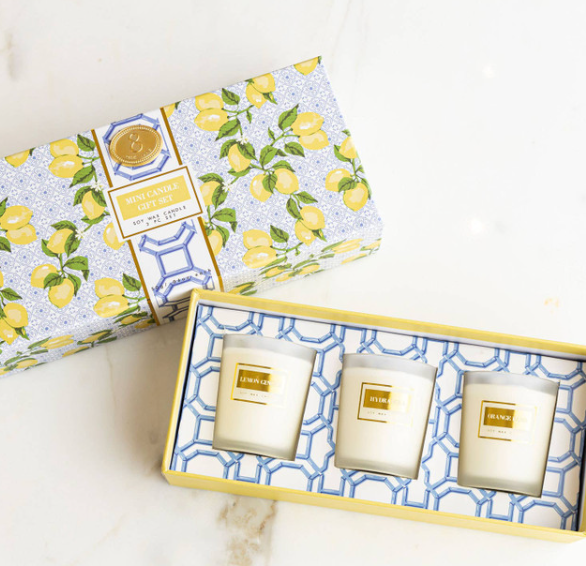 Set de Velas – Lemon Ginger