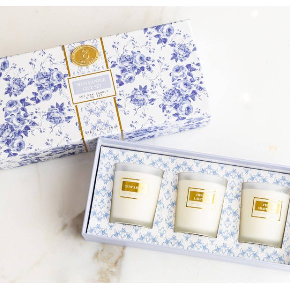 Set de Velas – Crisp Linen